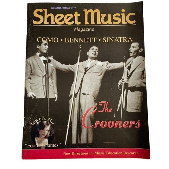 Sheet Music Magazine September October 1997 The Crooners Perry Commo u - Picture 1 of 5